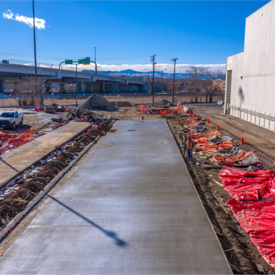 Denver Moves: Broadway, Construction - Concrete