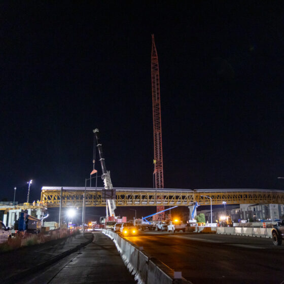 Jewell Pedestrian Bridge Construction - Hamon Infrastructure 2026